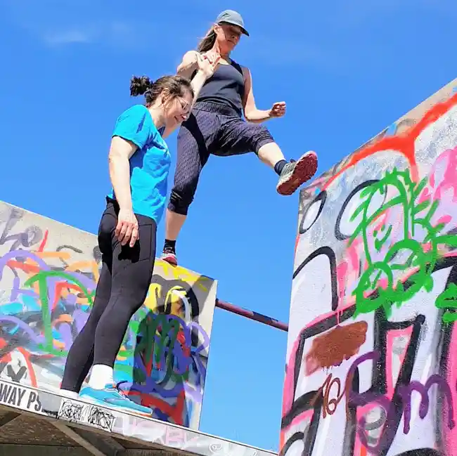 Parkour - Mutig in die Höhe